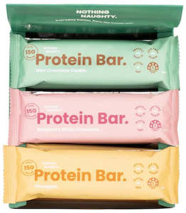 Health supplement: Nothing Naughty protein bar