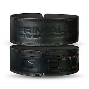 PRIMAL Premium 10mm Lever Belt – 4 inch-wide for Weightlifting & Powerlifting.