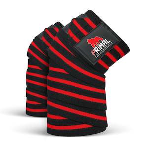 Knee wrap Black & Red