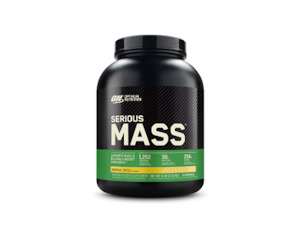 Health supplement: Optimum Nutrition Serious Mass Protein