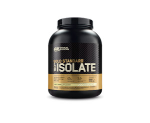 Health supplement: Optimum Nutrition Gold Standard Whey Isolate