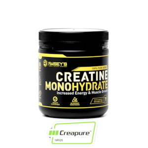 Health supplement: RAISEY'S CREATINE MONOHYDRATE