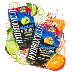 Health supplement: Hydroxycut Hardcore Ultra Shred Fat Burner Drink Sticks