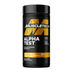 Health supplement: Muscletech ALPHA TEST 60ct