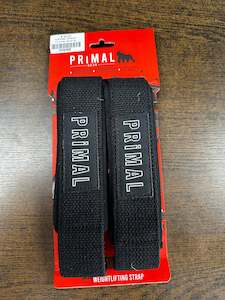 Health supplement: Primal lifting strap Black