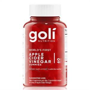 Health supplement: Goli Apple Cider Vinegar Gummies