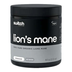 Health supplement: Switch Lions Mane