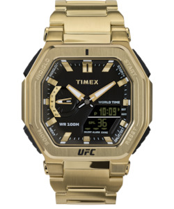 Timex UFC Colossus 45mm Stainless Steel Bracelet Watch TW2V84500