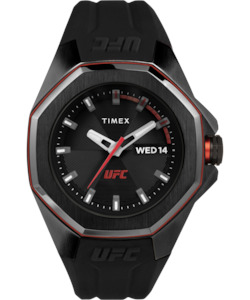 Timex UFC PHANTOM 44mm Silicone Strap Watch TW2V57300