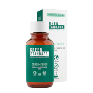 Green Standard CBD50:CBG50 Oil 30ml