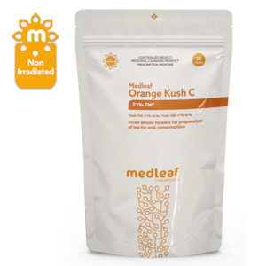 Medleaf Orange Kush C flowers 5g (compounded)