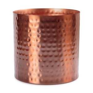 Assam Indoor Metal Planter - Rose Gold Finish