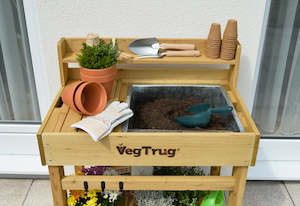 VegTrug Deluxe Potting Bench - Natural