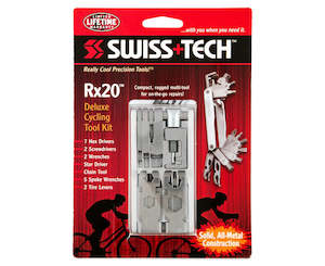 Specials: Swiss+Tech Rx20 Deluxe Cycling Tool Kit - Silver