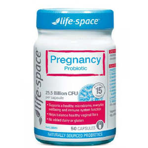 Supplements More Brands: Life-Space Pregnancy Probiotic 50 Capsules