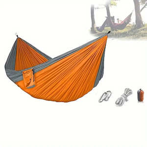 Home & Outdoors Outdoor Gears Camping & Hiking: Double Camping Hammock Portable Parachute Nylon Swing Chair