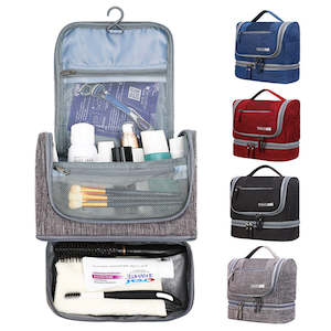 Hanging Toiletry Bag Travel Organizer Bag For Shampoo Makeup Cosmetics