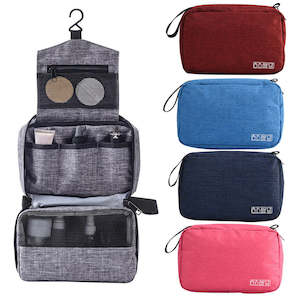 Travel Gears: Bathroom Shower Waterproof Travel Toiletry Makeup Storage Bag Pouch Organizer