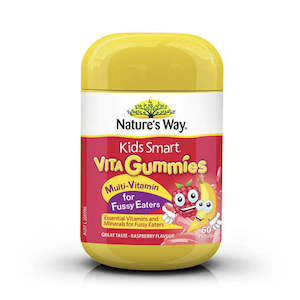 Nature's Way Kids Smart Vita Gummies Multi Vitamin for Fussy Eaters 60 Pastilles