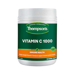 Thompson: THOMPSON'S Vitamin C 1000mg 150 Chewable Tablets