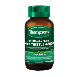 Thompson: Thompson's One-A-Day Milk Thistle 42000mg - 60 Capsules