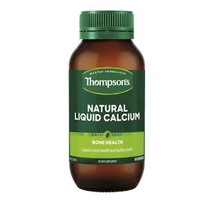 Thompson: Thompson's Natural Liquid Calcium - 60 Capsules