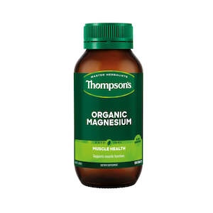 Thompson: Thompson's Organic Magnesium Tablets 120 Tablets