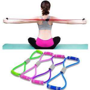 Sports Gears: 4pcs Chest Shoulders Arms Upper Back Fitness Yoga Strength Trainer