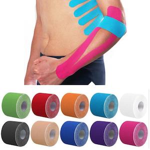 Sports Gears: Waterproof Physio Kinesiology Tape Muscle Support Pain Relief