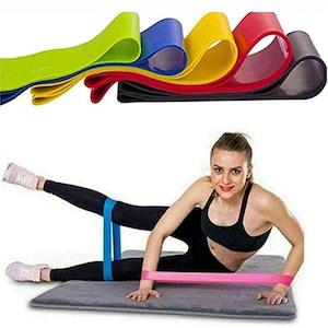 5PCS/Set Yogo Resistance Loop Exercise Band Set