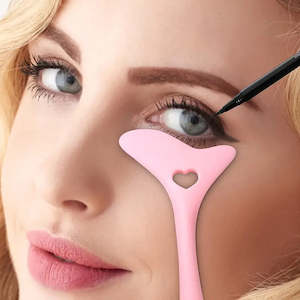 Skin Care Tools: Silicone Eyeliner Aid Eyebrow Pencil Stencil Eyeshadow  Eye Makeup Tool Kit