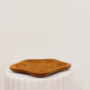 Wonky Teak Bowl - Large