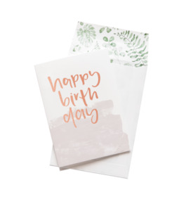 Happy Birthday - Greeting Card