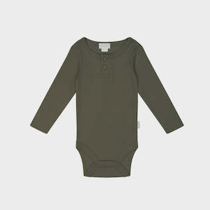 Gift: Long Sleeve Bodysuit | Olive