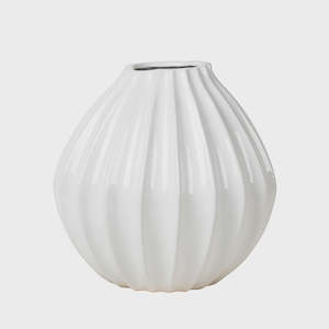 Gift: BROSTE Vase Wide Large White