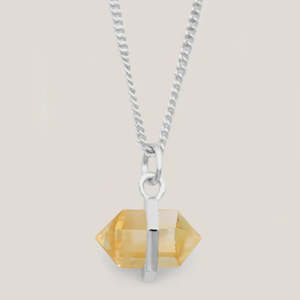 Abundance Intention Necklace - Silver