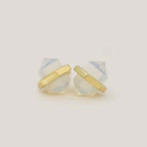 Intuition Intention Studs - Gold