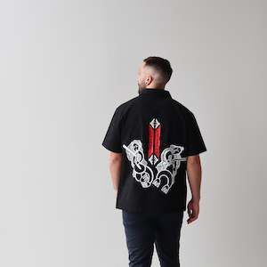 Painters shirt, Black - Mana Motuhake