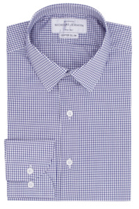 Chapman Check Navy - Slim Fit