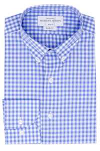 Pearson Check Soft Blue