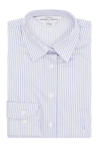 Menswear: Edith Stripe Blue