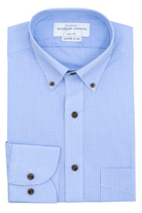 Square Gingham Blue