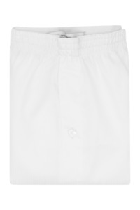 Stripe Boxer Shorts White