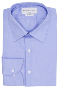 Menswear: Luxury Baker Blue - Slim Fit