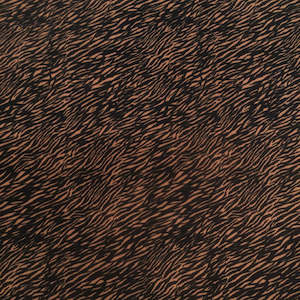 Bronze Zebra Cotton Lycra