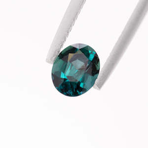 Teal Sapphire Oval 1.29 carat