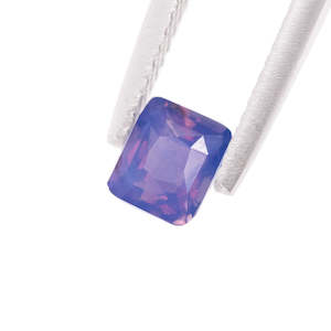 Jewellery manufacturing: Purple Pink Sapphire Cushion 1.06 carat