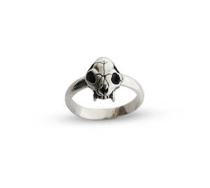 Jewellery manufacturing: Cat Skull mini ring