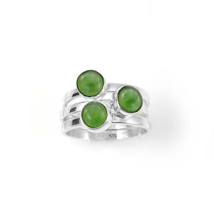 Jewellery manufacturing: Pounamu 3 Muses Ring