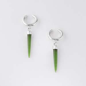 Jewellery manufacturing: Pounamu Skinny Point Ear Cuffs